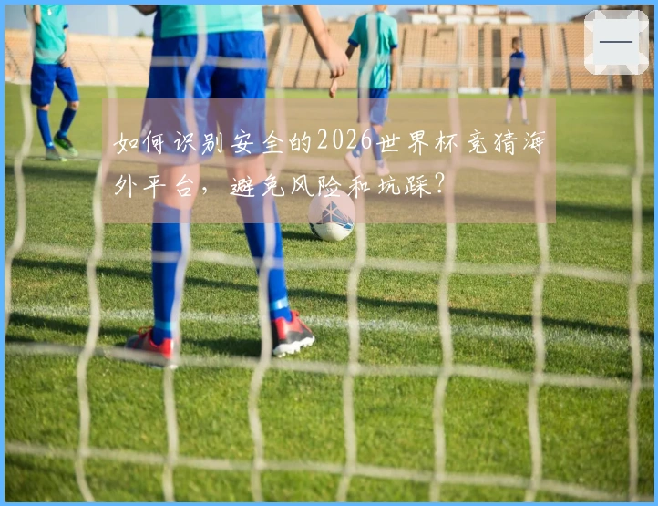 如何识别安全的2026世界杯竞猜海外平台，避免风险和坑踩？