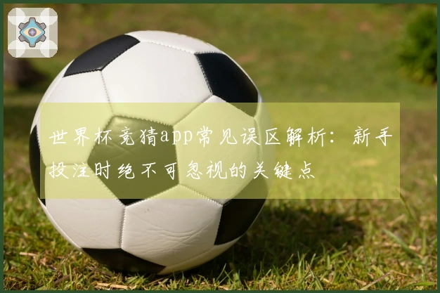 世界杯竞猜app常见误区解析：新手投注时绝不可忽视的关键点